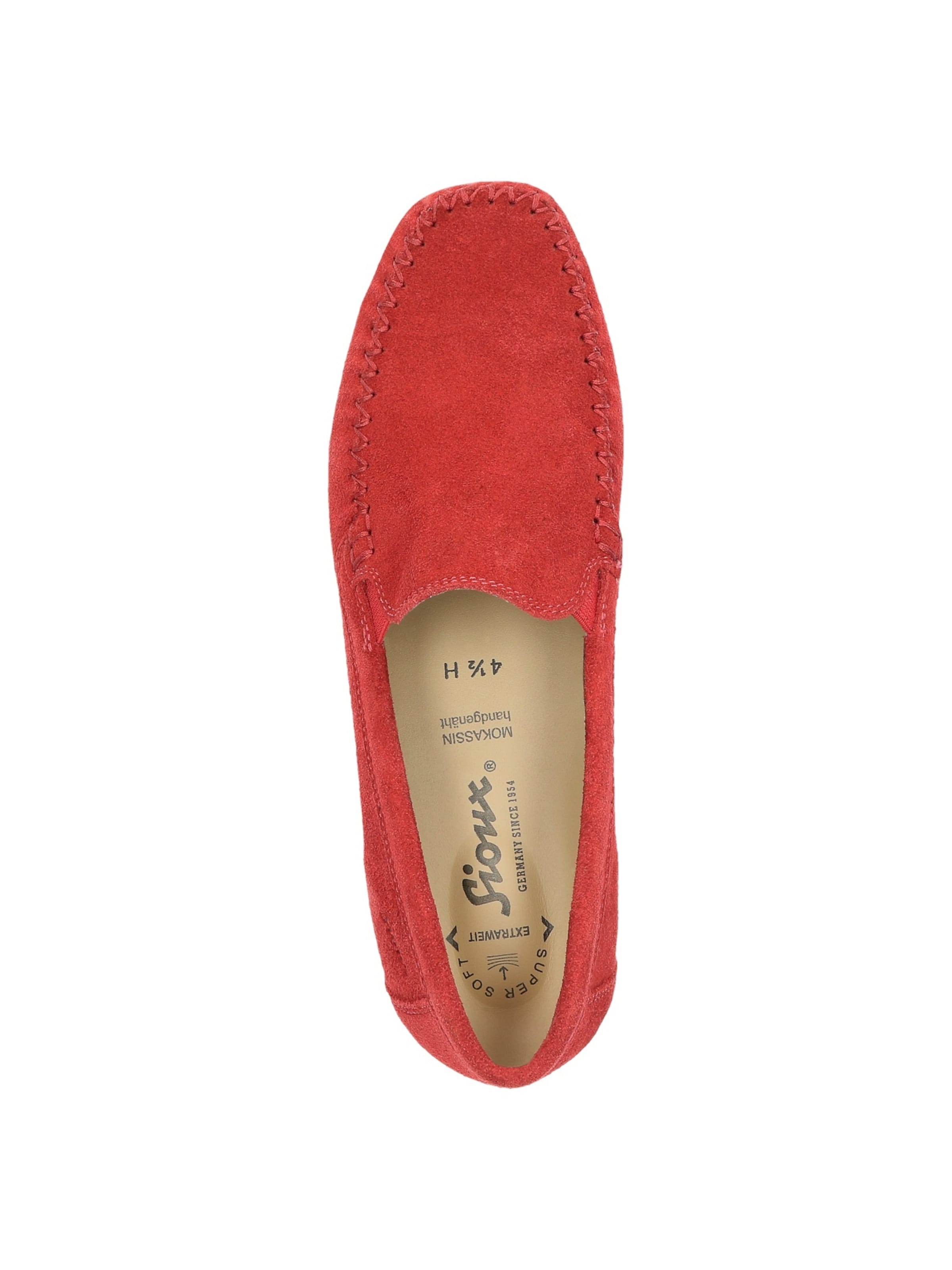 Chaussure basse 'Cortizia-705-H' SIOUX en rouge
