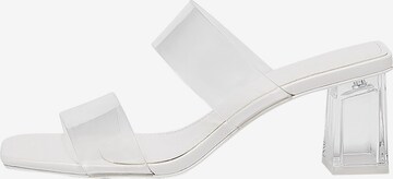 Pull&Bear Mule in Transparent