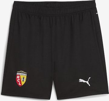 PUMA Regular Sportbroek 'RC Lens 25/26' in Zwart: voorkant
