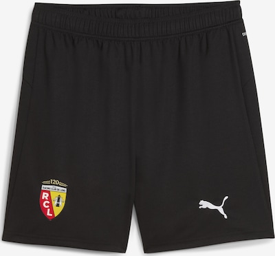 PUMA Shorts 'RC Lens 25/26' in S/Regular in gelb / rot / schwarz / weiß, Produktansicht