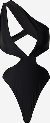 Maillot de bain Misspap en noir : devant