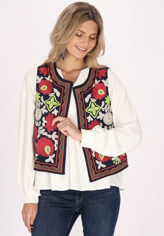usha FESTIVAL Vest in Black: front