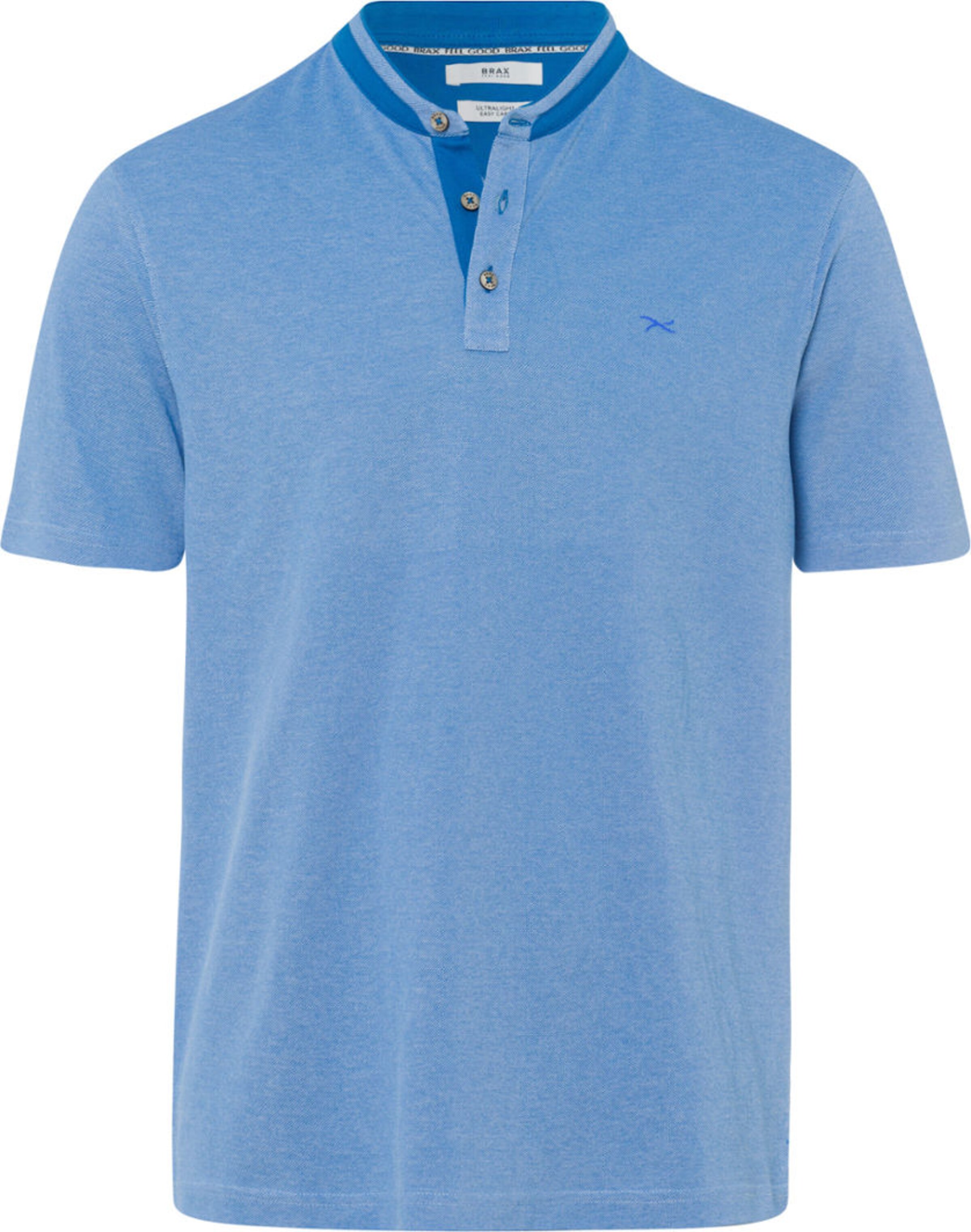 Männer Große Größen Brax feel good T-Shirt 'POLLUX' in Blau, Hellblau - NI56682 Männer Große Größen Brax feel good T-Shirt 'POLLUX' in Blau, Hellblau - NI56682