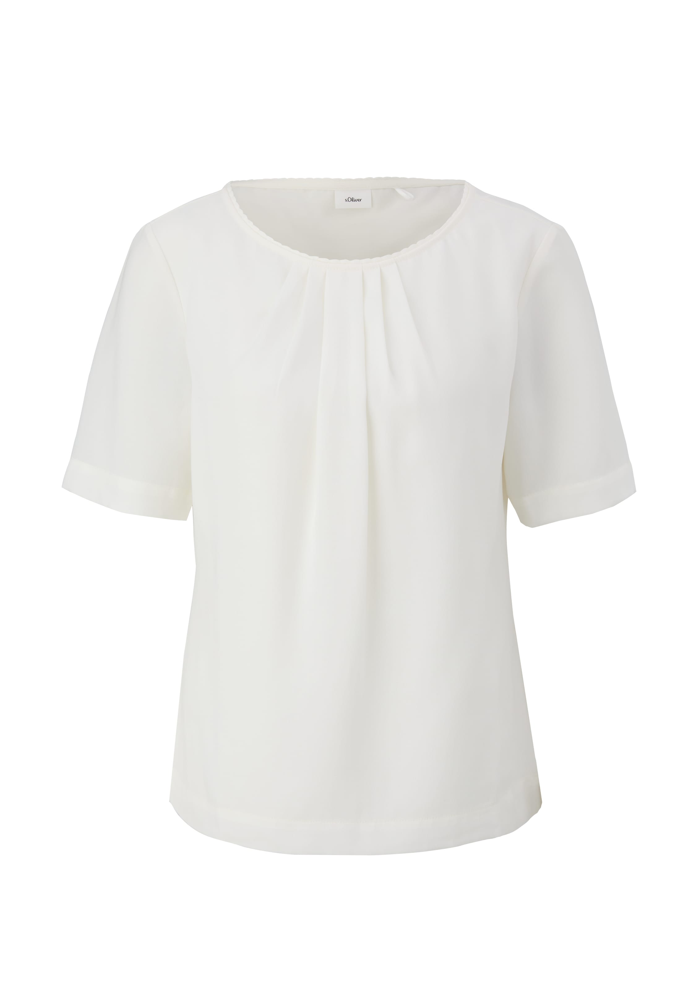 s.Oliver BLACK LABEL Bluse in Beige: Vorderseite