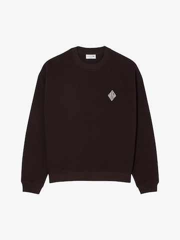 LACOSTE - Sweatshirt em castanho