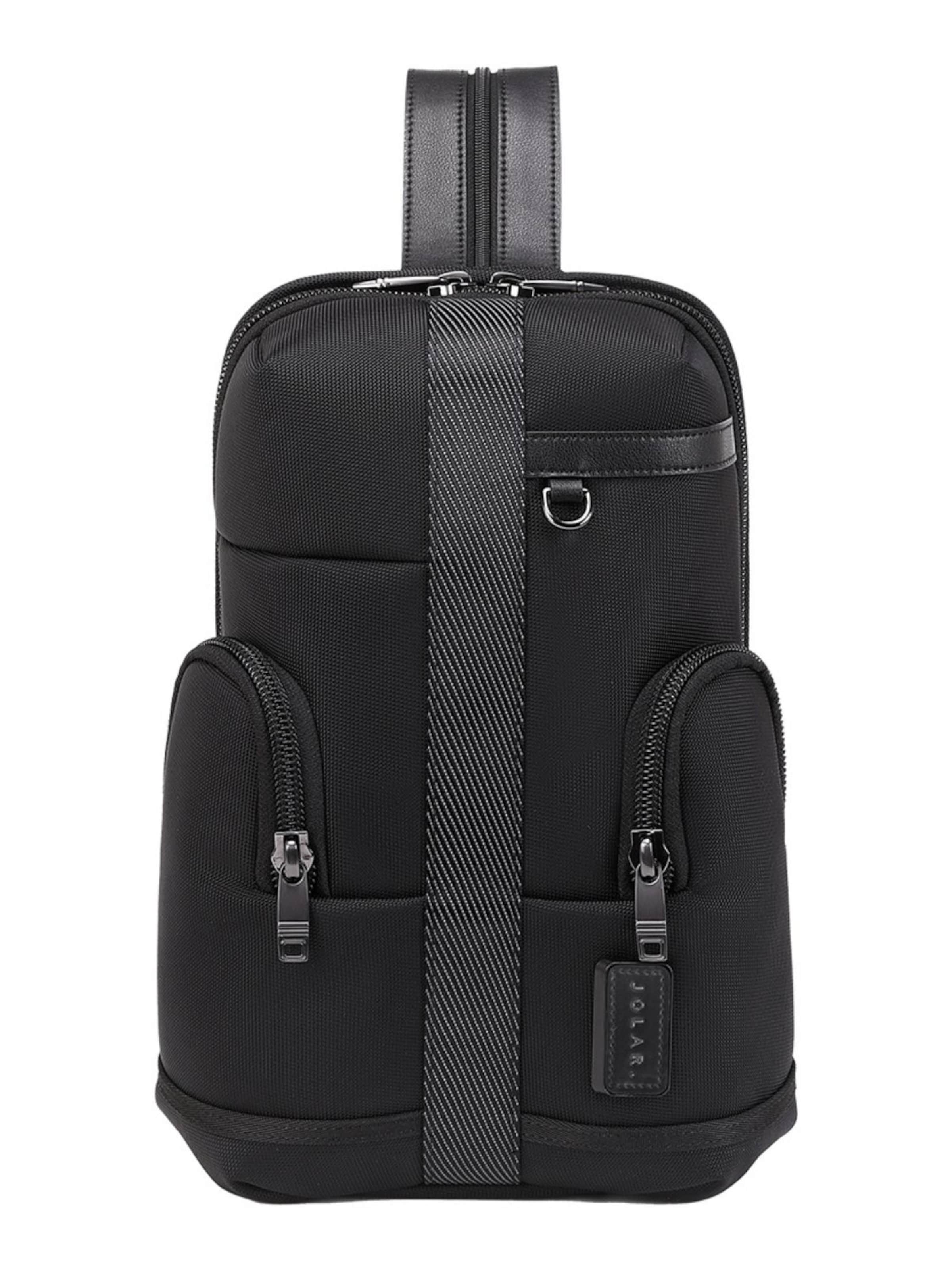 Zaino di jolar in nero: frontale