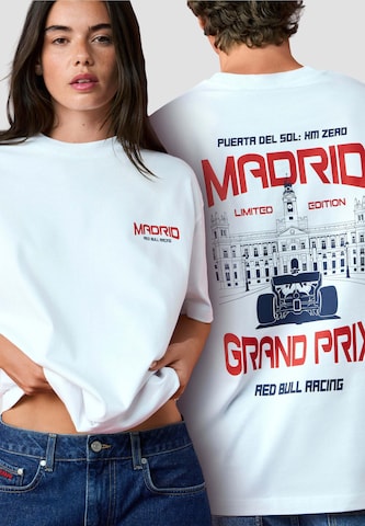 Red Bull Racing x Pepe Jeans - Camiseta 'PUERTA DEL SOL' en blanco