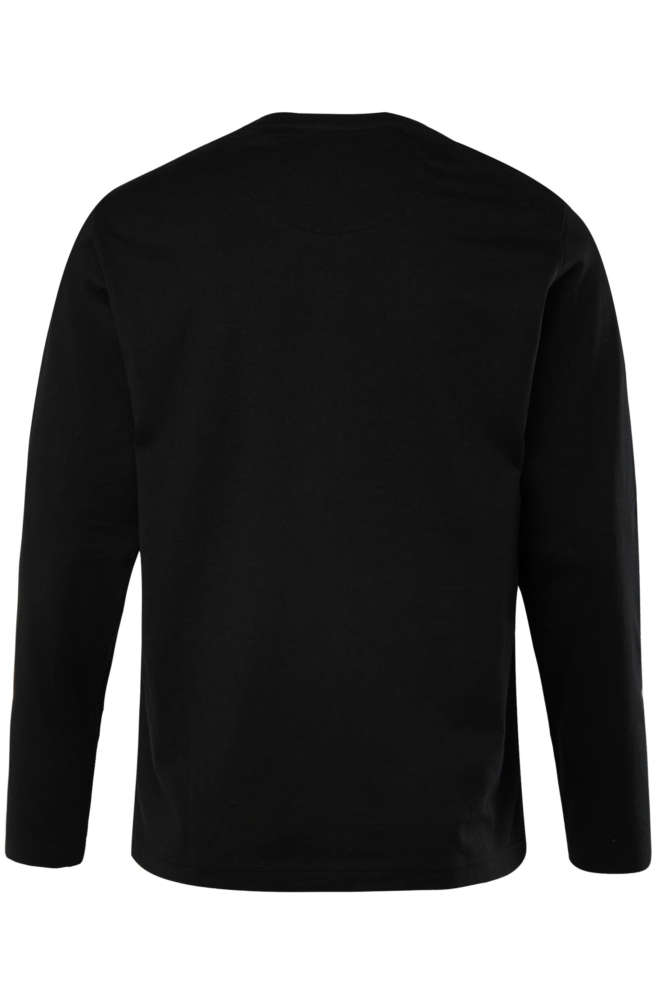 Men Plus Shirt in Black