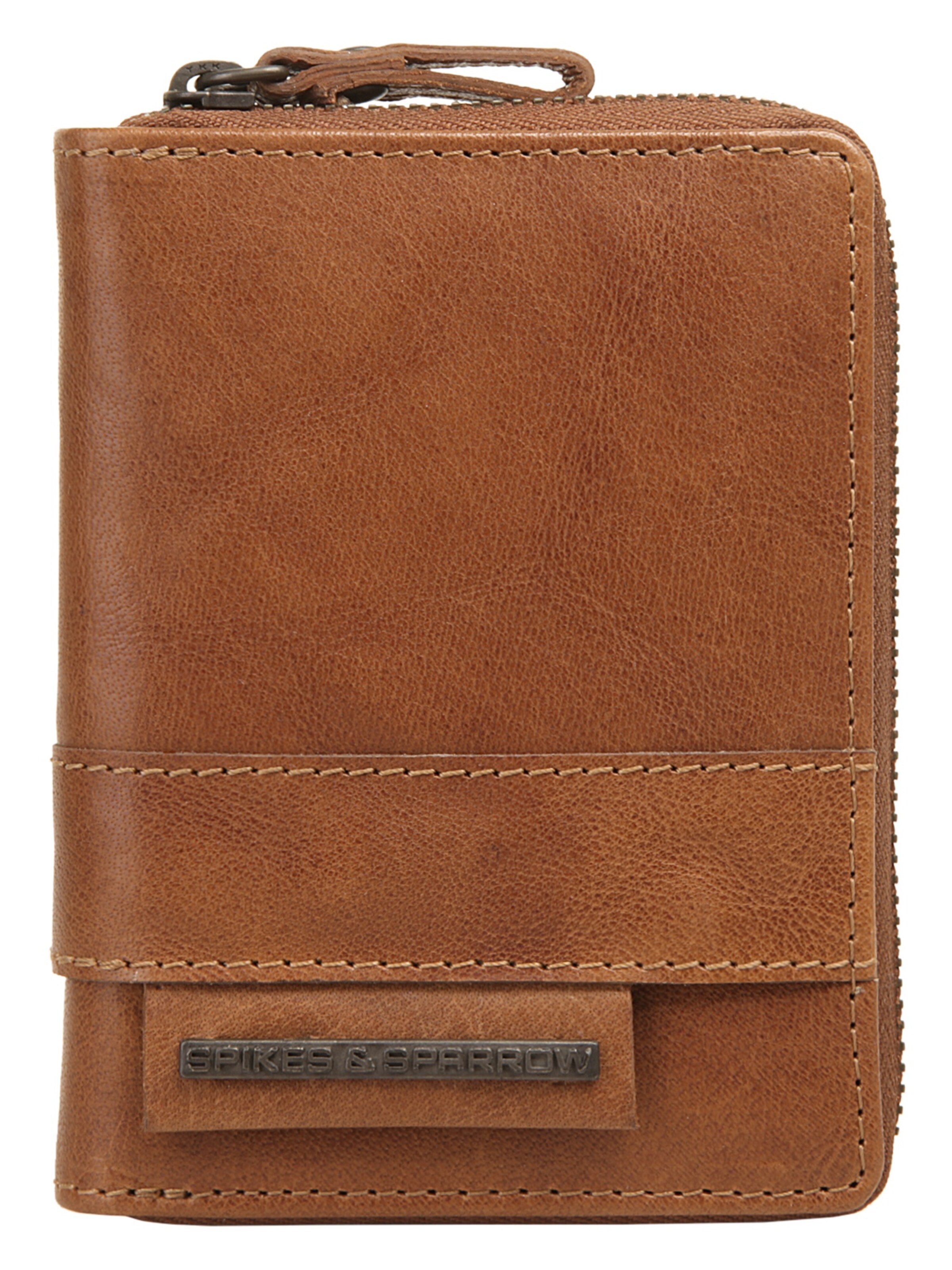 Spikes & Sparrow Portemonnaie 'RFID' in Braun: Vorderseite