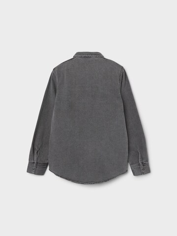 LMTD Regular fit Button Up Shirt 'GRIZZA' in Grey