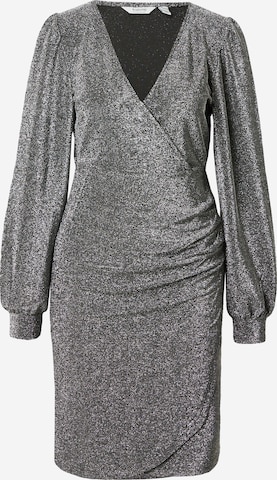 b.young Cocktail Dress 'Tacha' in Silver: front