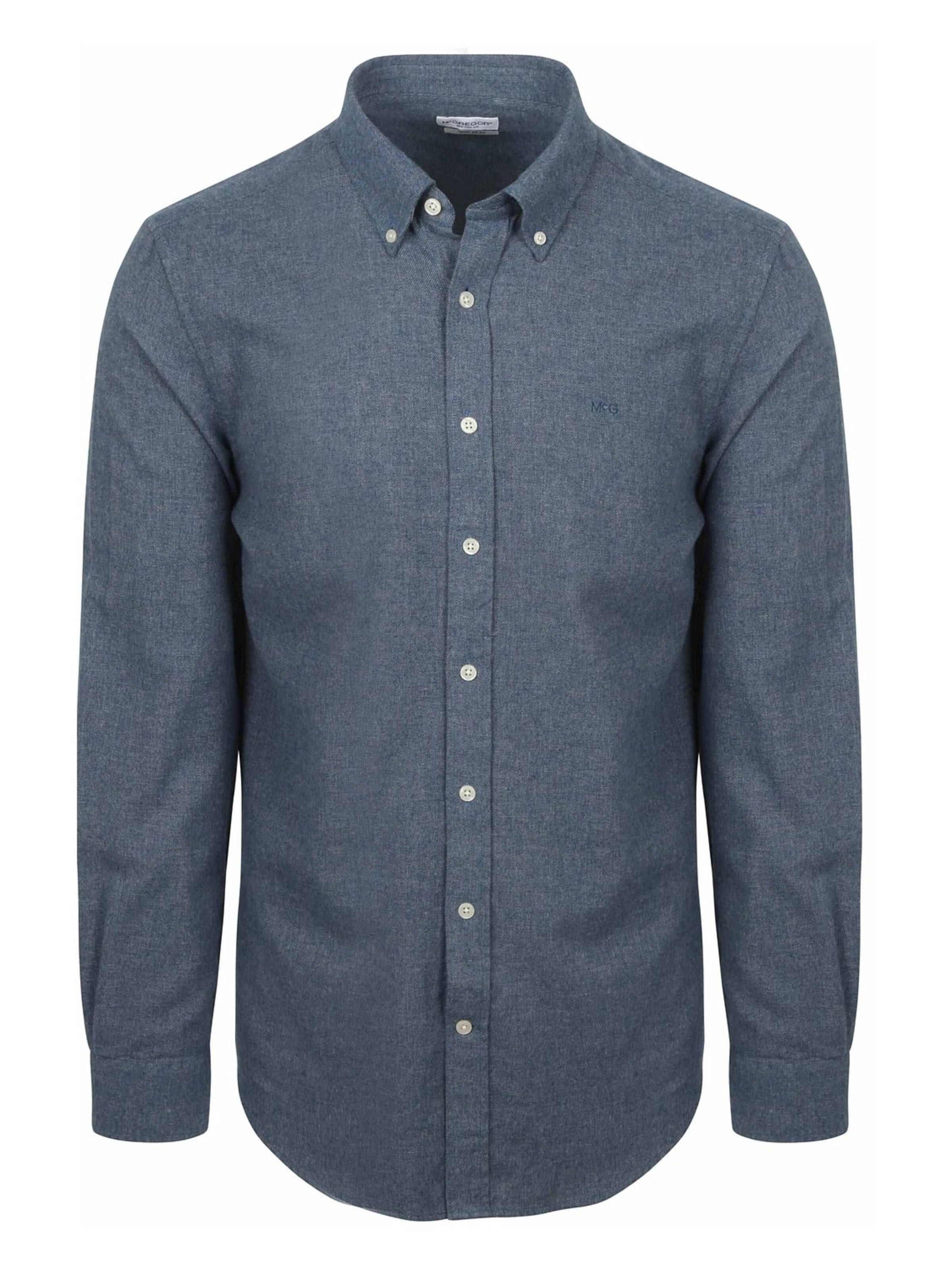 Coupe regular Chemise McGREGOR en bleu : devant