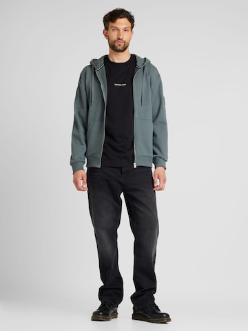 Calvin Klein Jeans - Camiseta 'CITY GRID MAP' en negro