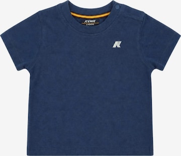 K-Way Shirt 'K-WAY KIDS E. PETE JERSEY T-SHIRT' in Blau: Vorderseite