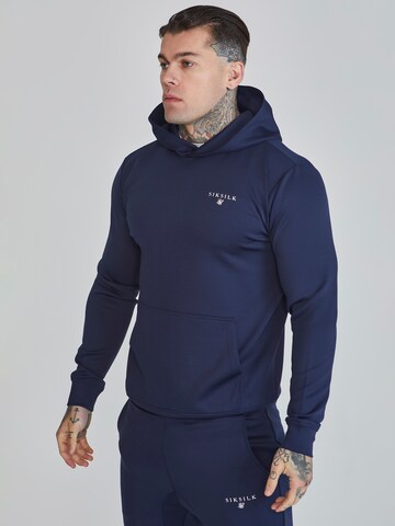 SikSilk Sweatshirt in Blue: front