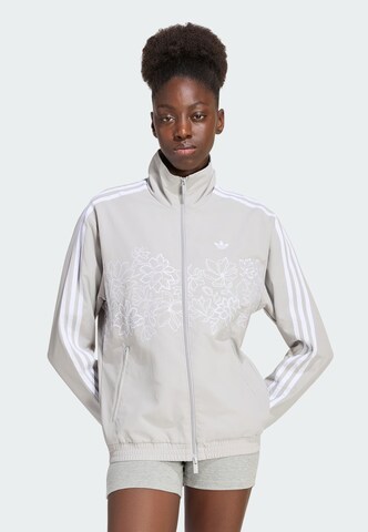 ADIDAS ORIGINALS Jacke 'Firebird' in Grau: Vorderseite