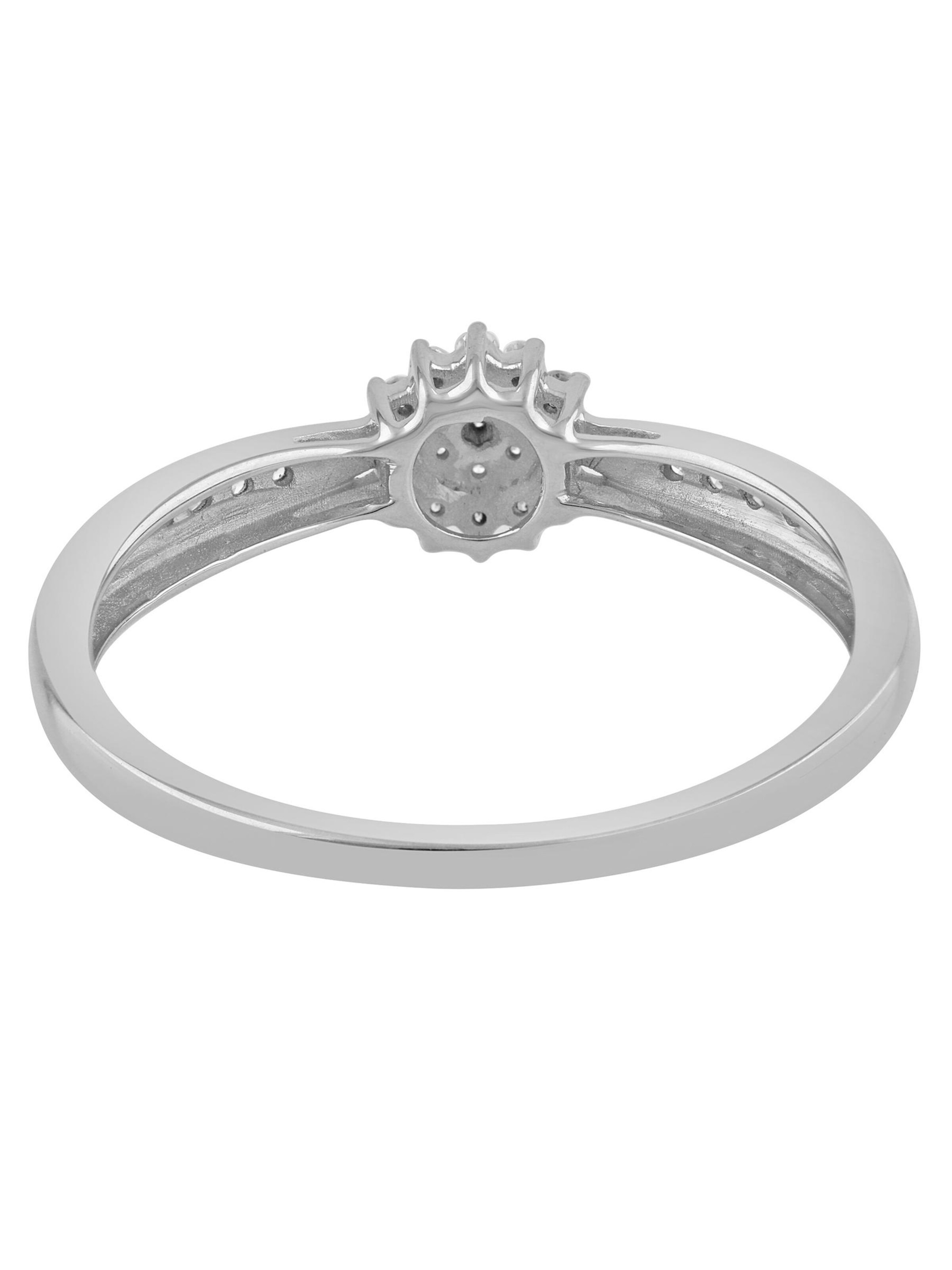 Diamant Exquis Ring in Silver