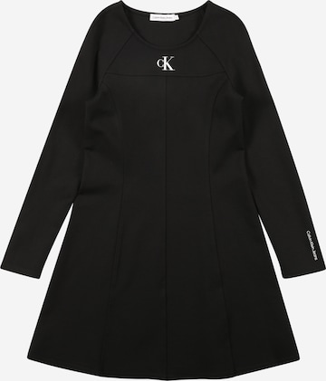 Calvin Klein Jeans - Vestido en negro: frente