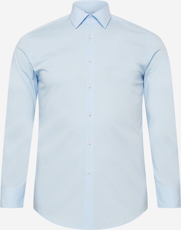 Chemise 'H-Hank' BOSS en bleu : devant