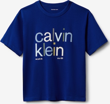 Calvin Klein Jeans - Camisola em azul: frente