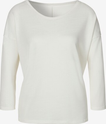 LASCANA T-shirt i beige