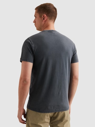Maglietta 'T-shirt in a cotton blend with garment-dye wash' di PME Legend in blu
