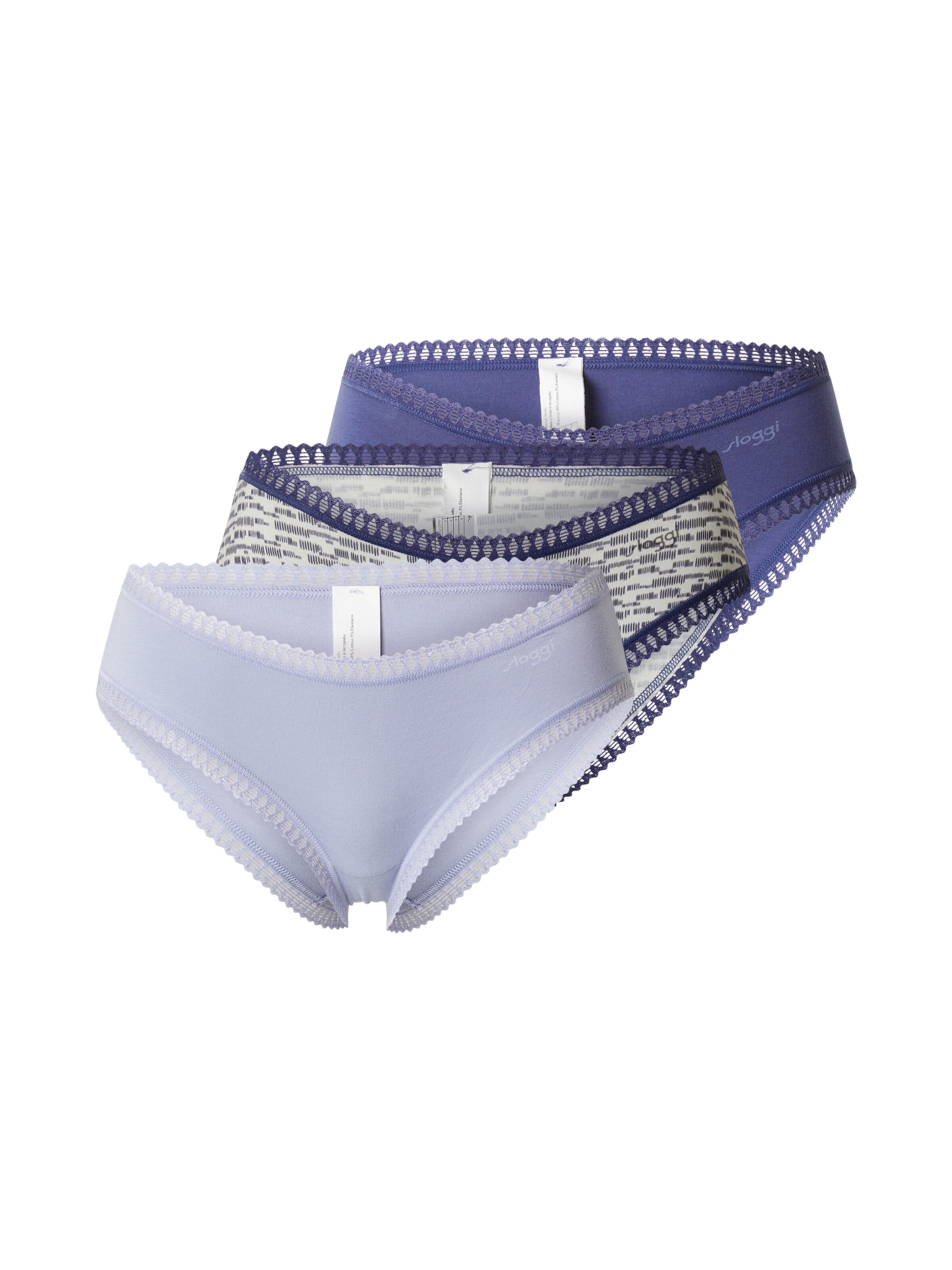Slip 'Go Crush' SLOGGI en bleu : devant