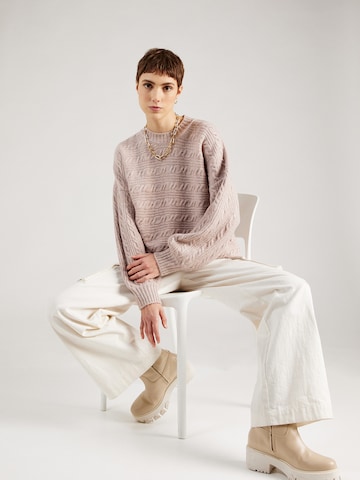 ABOUT YOU Pullover 'Deborah' in Beige