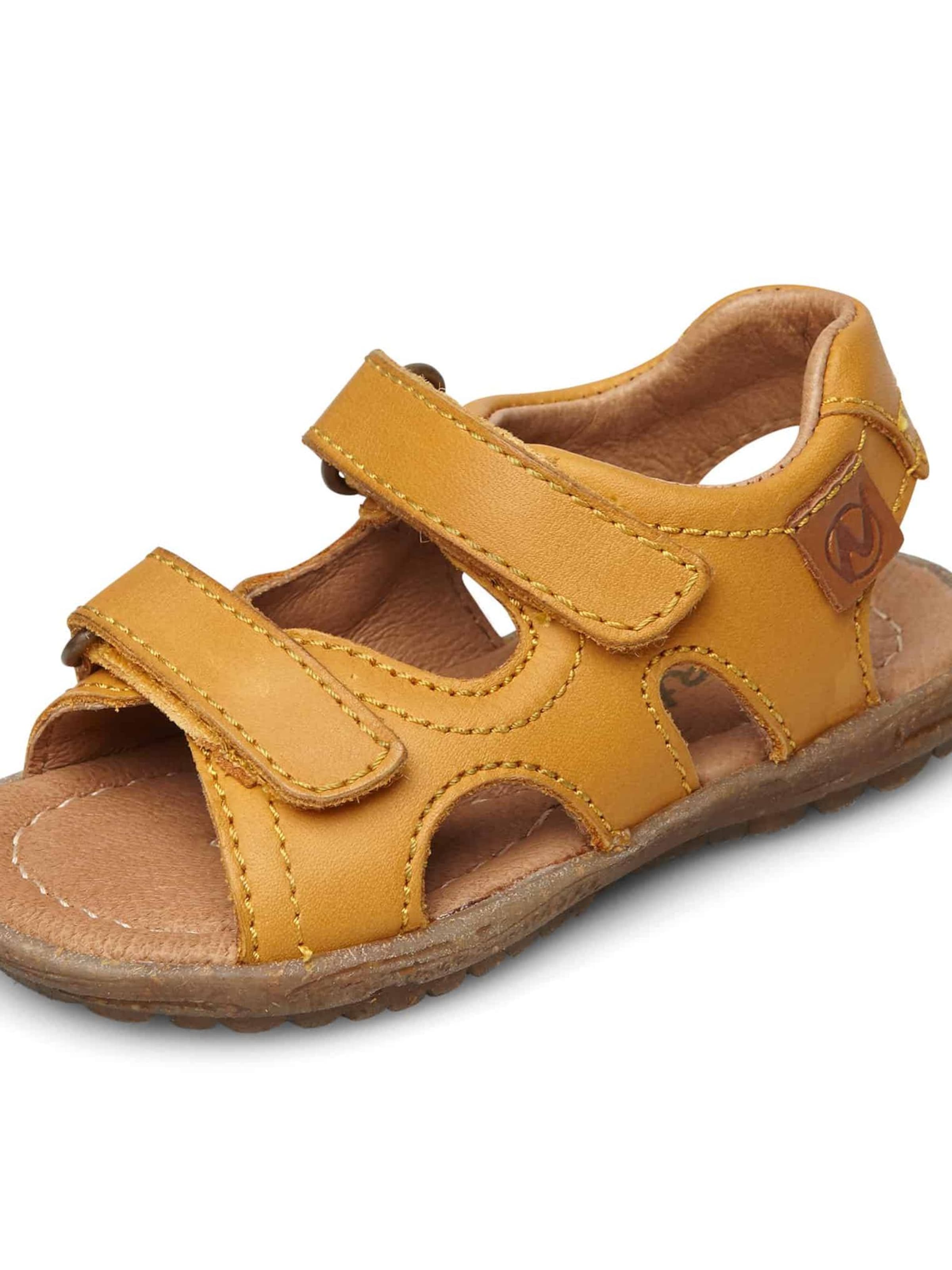 NATURINO Offene Schuhe 'SKY' in Orange: Vorderseite