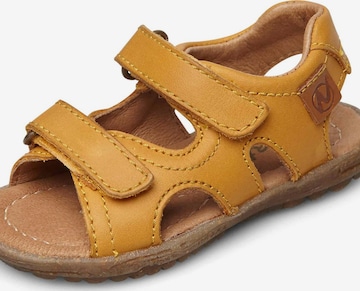 NATURINO Offene Schuhe 'SKY' in Orange: Vorderseite