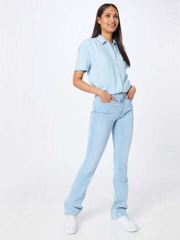 TOM TAILOR Bluse in Blau