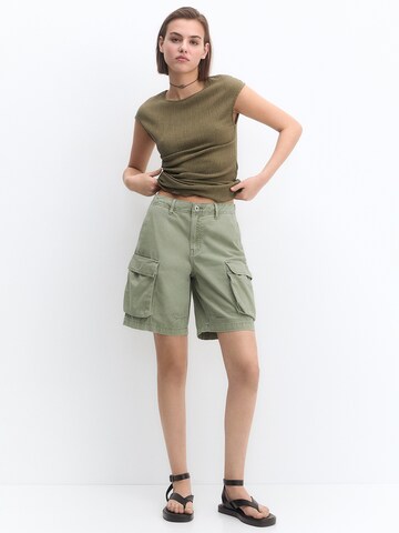 Pull&Bear Loose fit Cargo trousers in Green