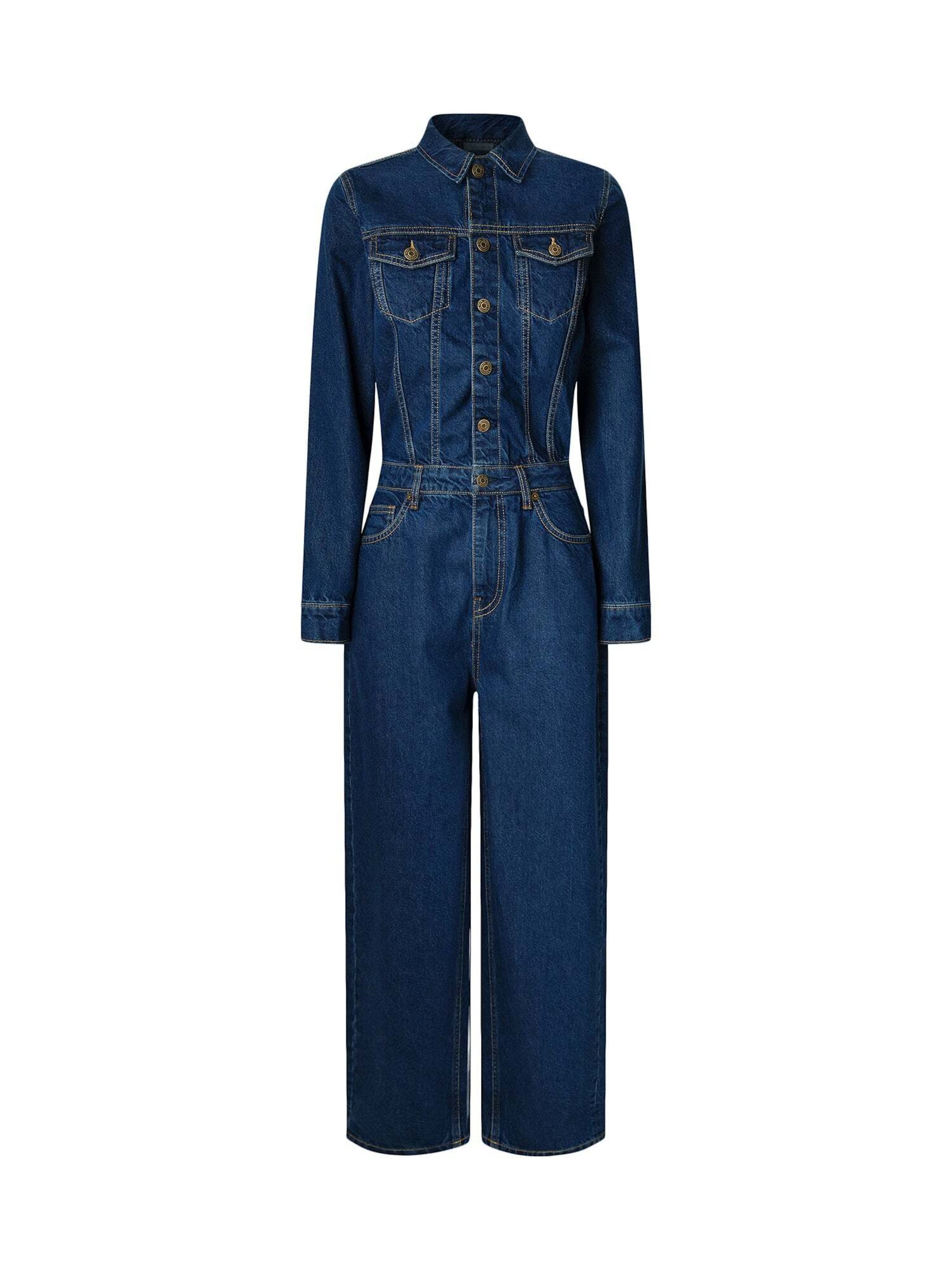 Tuta jumpsuit 'SHYLA' di Pepe Jeans in blu: frontale