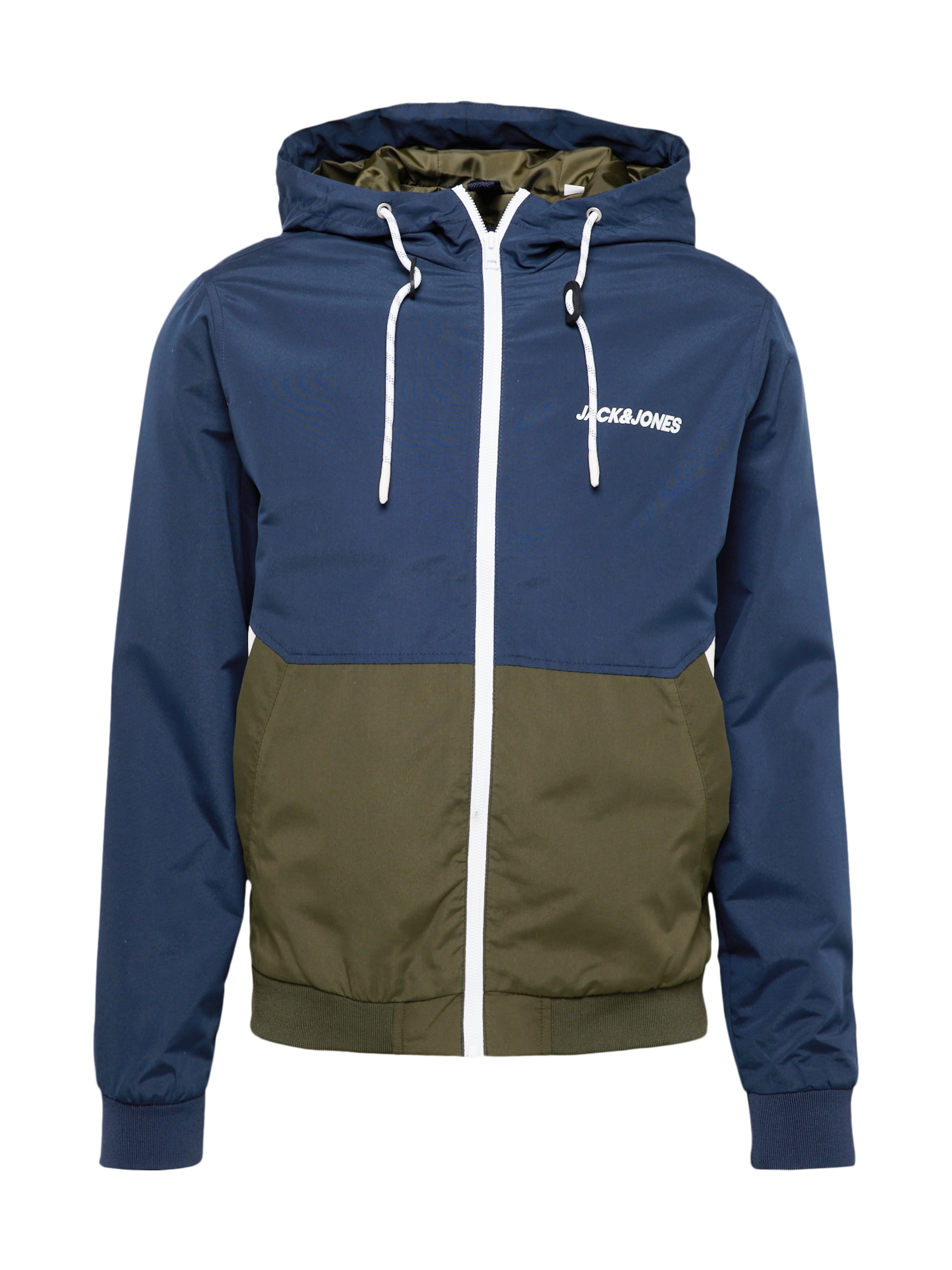 JACK & JONES - Casaco meia-estação 'JJERush' em azul: frente