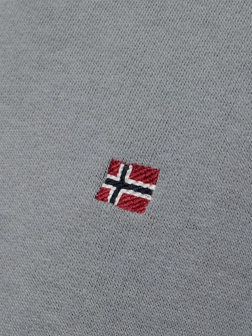 Bluză de molton 'Baris' de la NAPAPIJRI pe gri