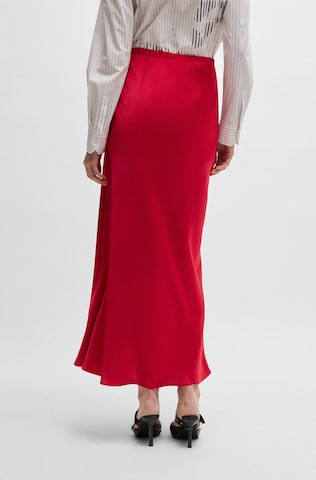 HUGO Skirt 'Remna-1' in Red
