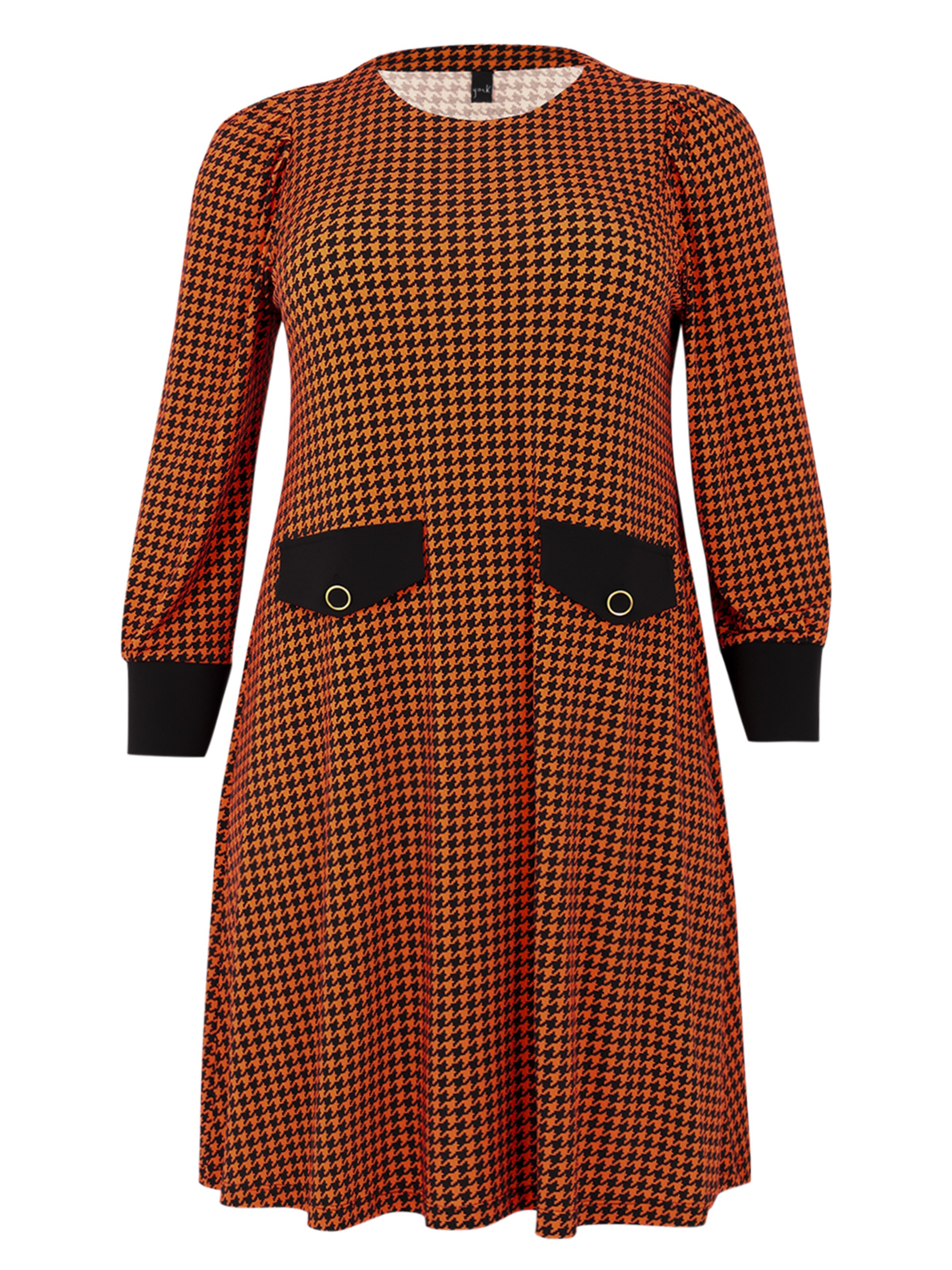 YOEK Kleid in Orange: Vorderseite