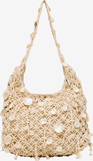 Bershka Olkalaukku koossa One Size värissä beige, Tuotenäkymä