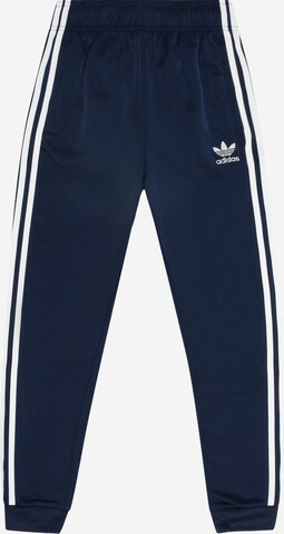 ADIDAS ORIGINALS Tapered Pants 'Adicolor Sst' in Blue: front