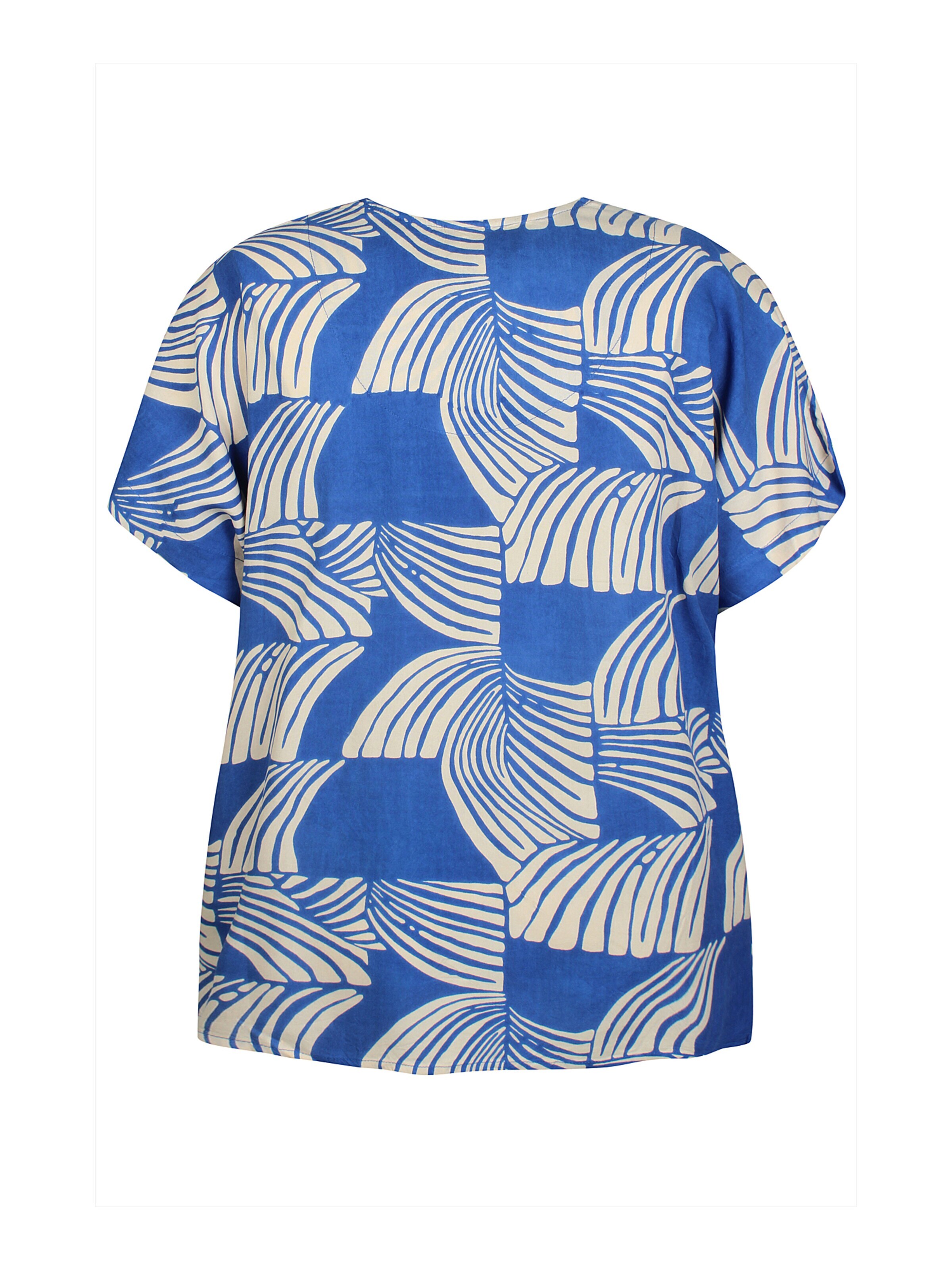 Zhenzi Blouse 'Keira 1452' in Blauw