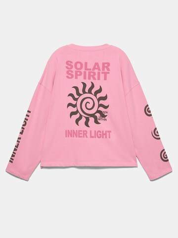 Pull&Bear Oversized bluse i pink