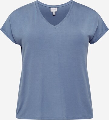 Vero Moda Curve Shirt 'Aya' in Blauw: voorkant