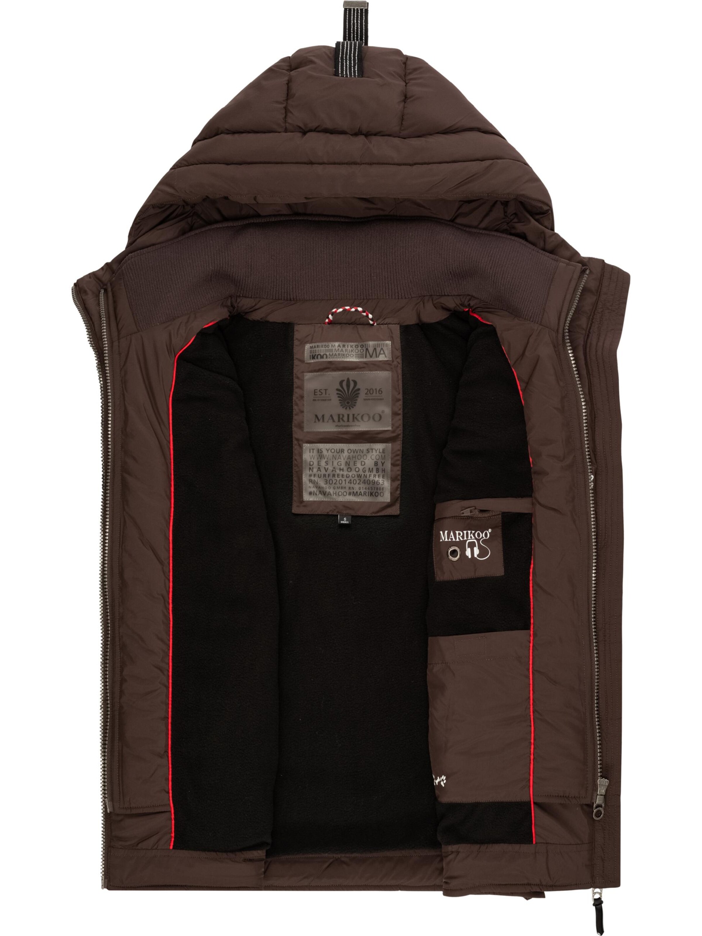 MARIKOO Γιλέκο 'Taisaa' σε καφέ