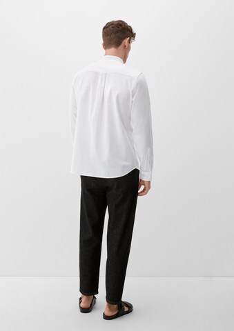 s.Oliver Slim fit Button Up Shirt in White