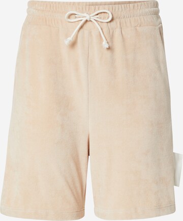 Smiles Regular Pants 'Valentin' in Brown: front