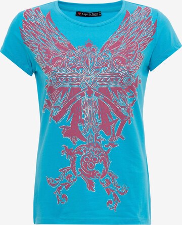 CIPO & BAXX T-Shirt in Blau: predná strana