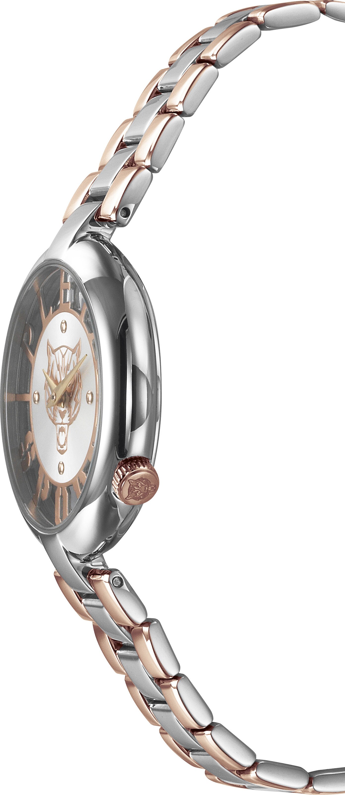 Montre à affichage analogique 'Tiger Luxe' Plein Sport en argent