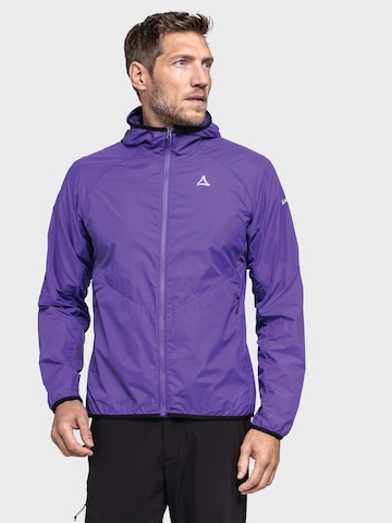 Schöffel Outdoor jacket ' Hiking Jacket Style Wutach MNS ' in Purple: front