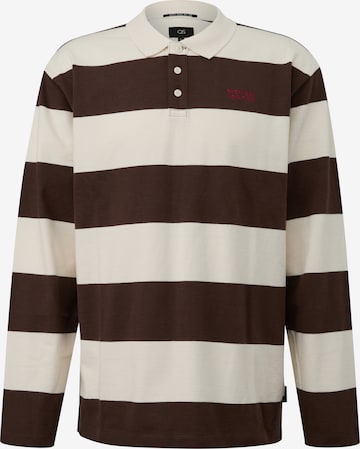 T-Shirt QS en beige : devant