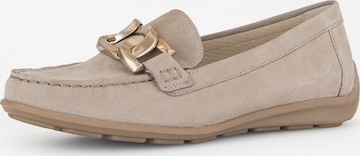 GABOR Moccasins in Beige: front